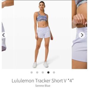 Lululemon Tracker Short V 4”​
